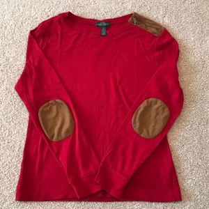 EUC Lauren Ralph Lauren shirt w/elbow patches!